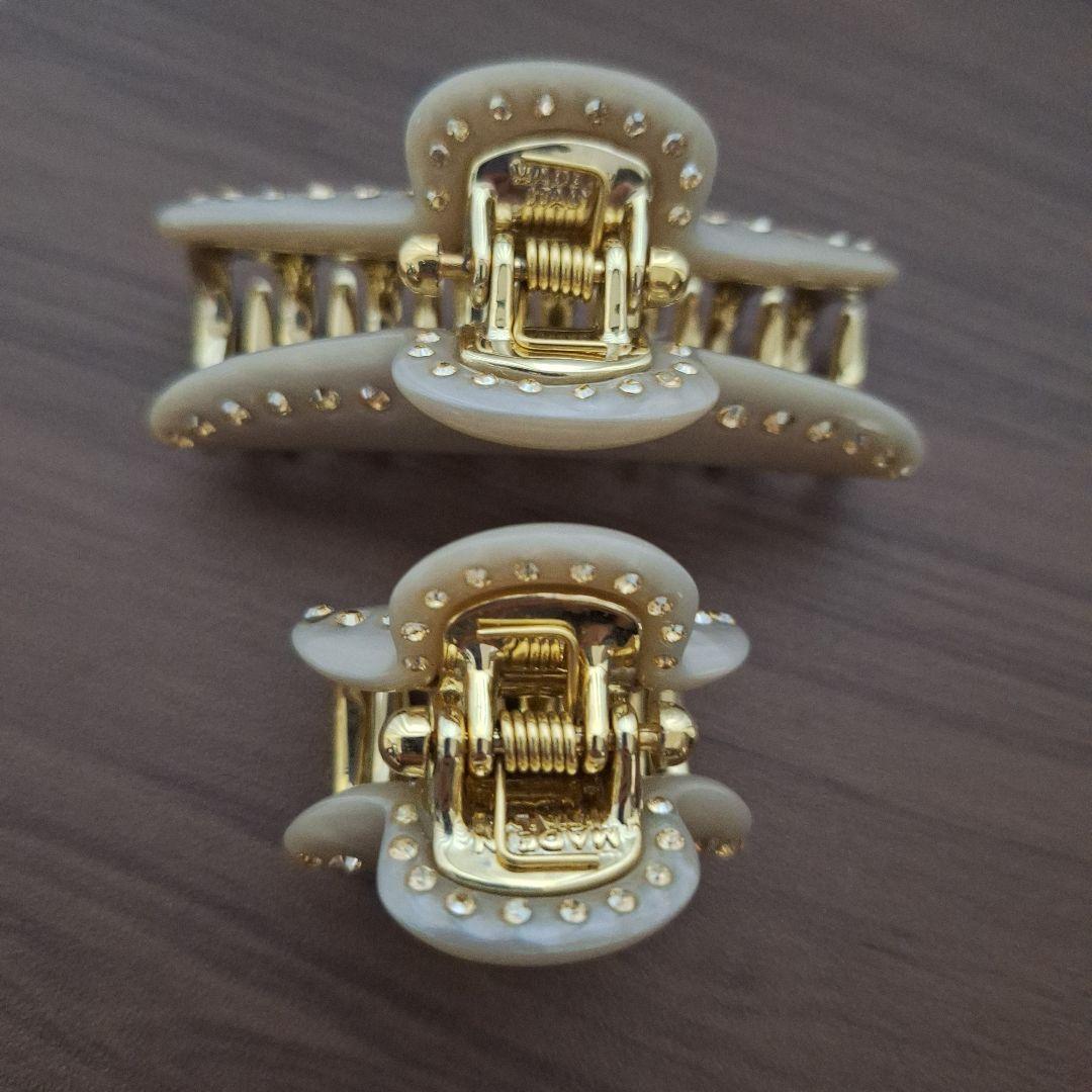 匿名配送　アッカacca クリップ 2点セット　おまけCHANELの小さな袋