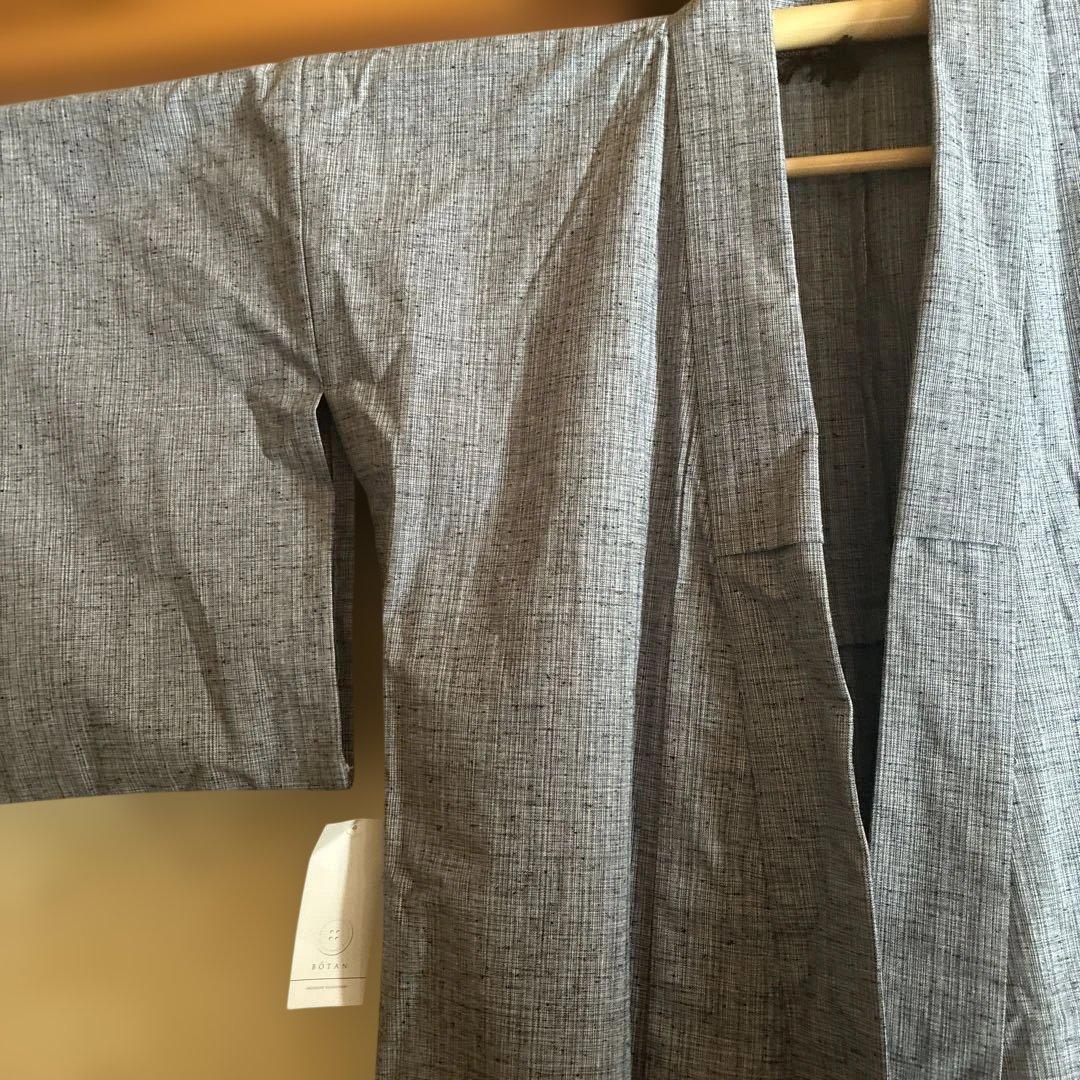 木綿着物　久留米織　たゆたふ　BOTAN Mサイズ