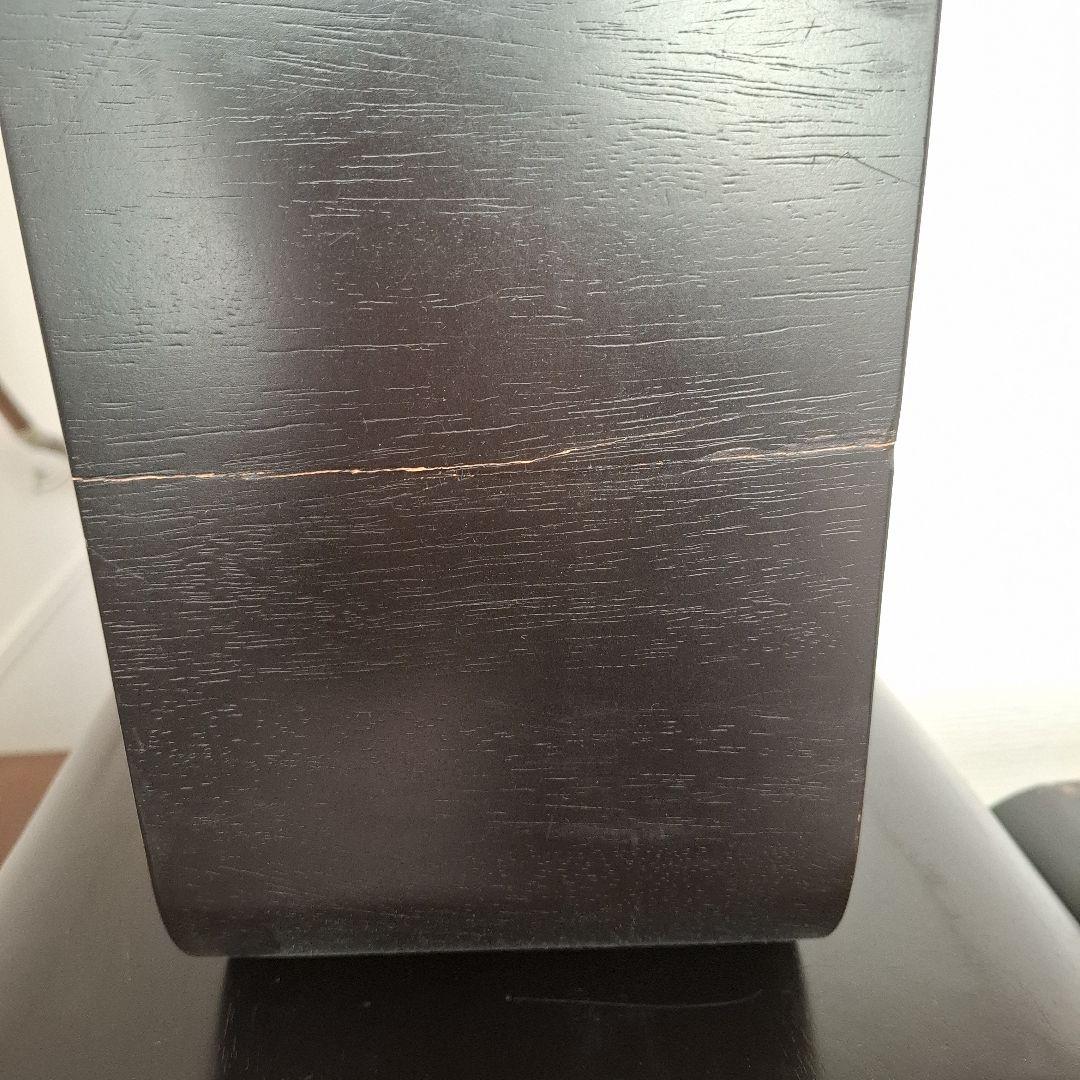 黒い木製収納ラック　ブーム　メトロ　キューブ　シェルフ