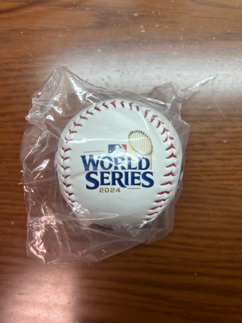 ワールドシリーズ2024 記念ボールセット　ゴールド　大谷・ジャッジプリント