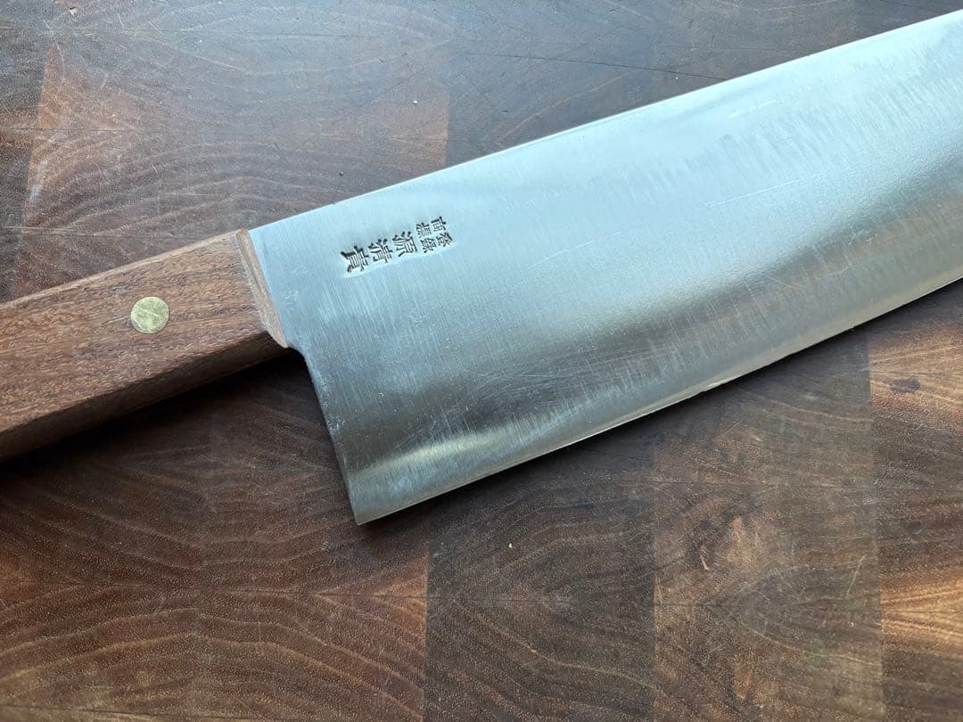 東京打刃物　源清貴　最上　切付　牛刀　300mm 尺　包丁　幅広　洋包丁　未使用