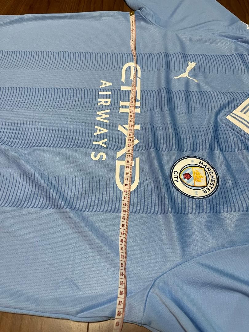 新品 マンチェスターシティ 23/24 ユニフォーム #17.デブライネ XL