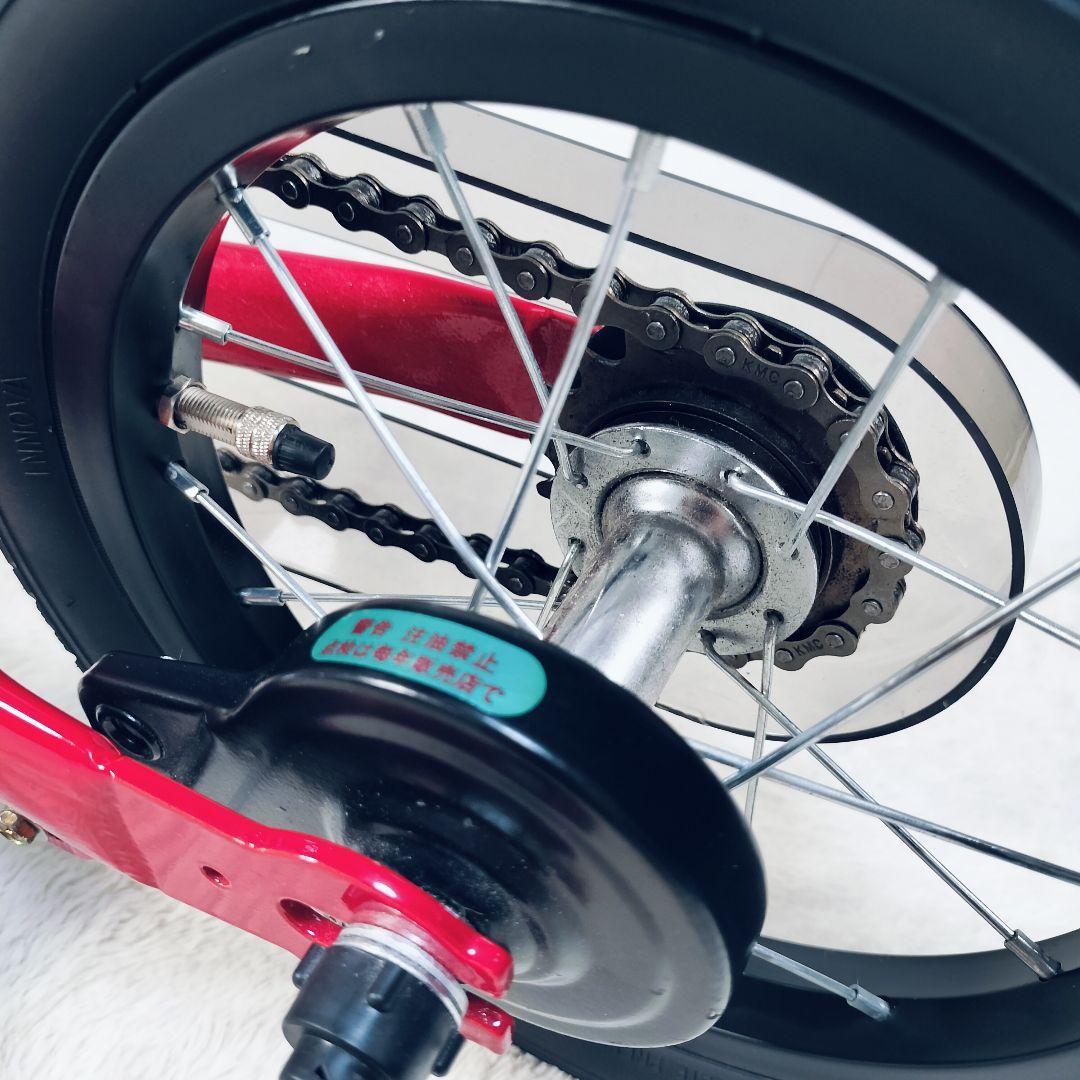 【良品】HenshinBike へんしんバイク2　12インチ　赤　スタンド付