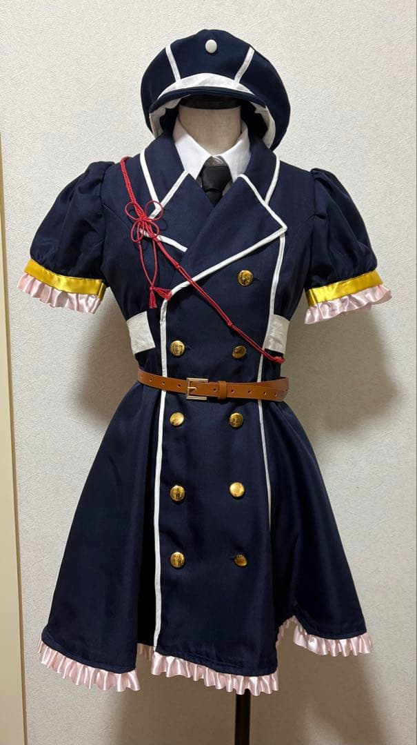 【手作り品・2点セット】刀剣乱舞 乱藤四郎 通常・極 コスプレ衣装