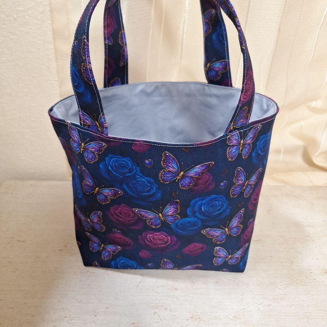 激レアパネル生地　ハンドメイド　片面パネルミニバック