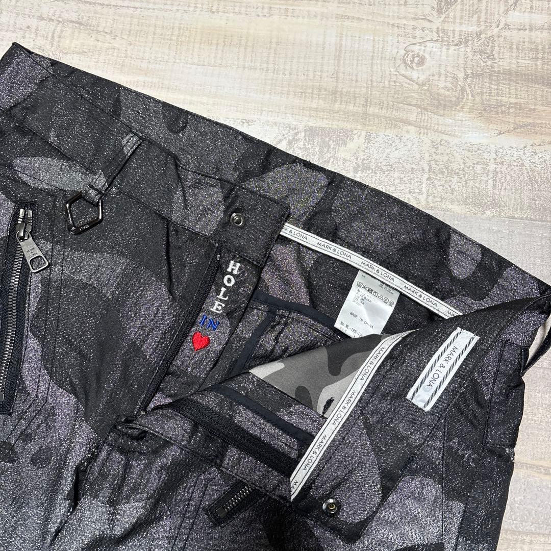 マーク&ロナ★撥水★ロゴ★スカル★カモフラ柄★パンツ 【メンズ サイズXL】