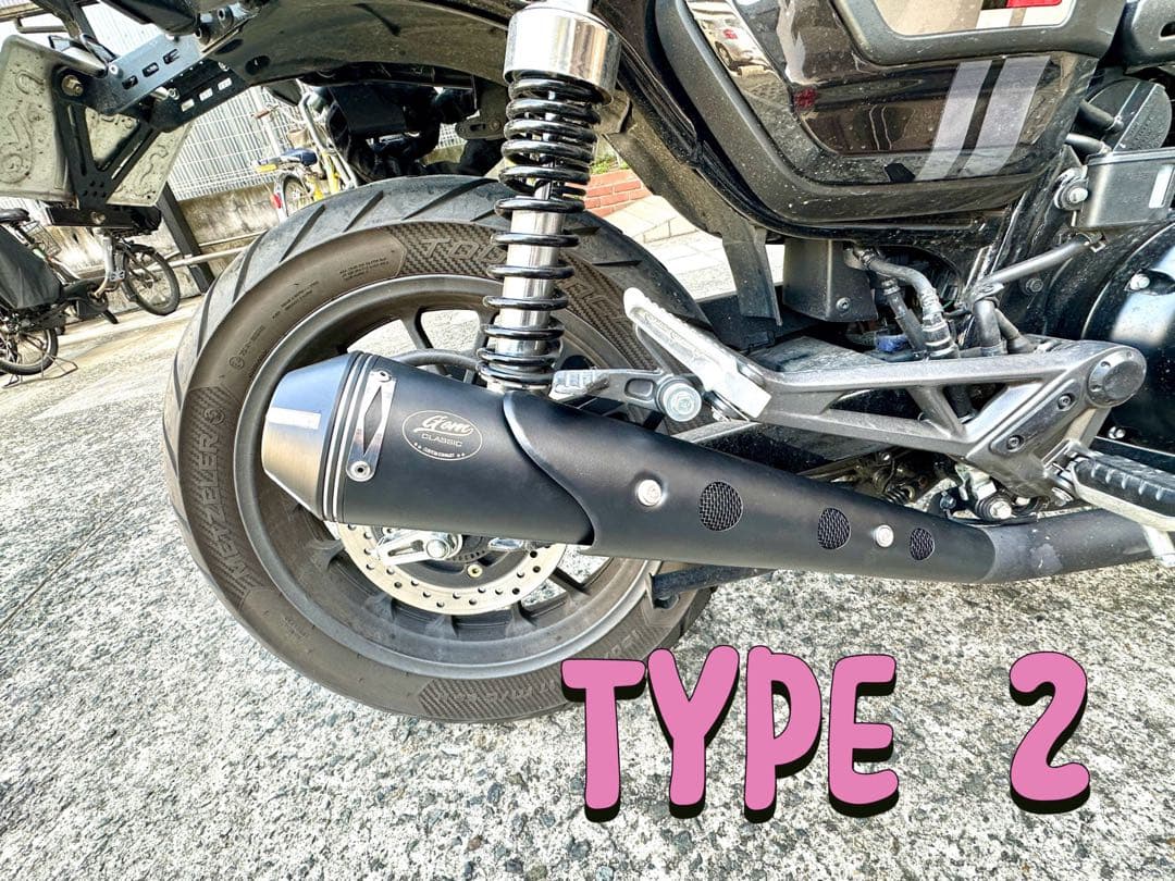 セール　新品　ホンダGB350s／350用マフラーgemspeed製　type2