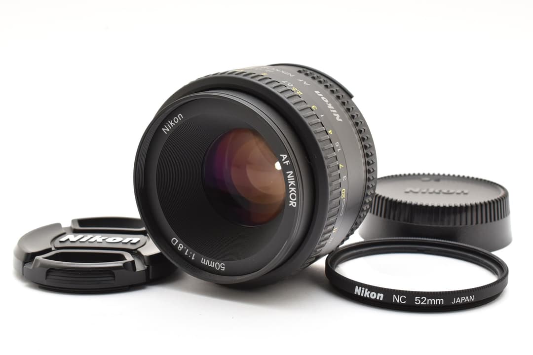 ほぼ未使用 Nikon AF NIKKOR 50mm F1.8 D #8858