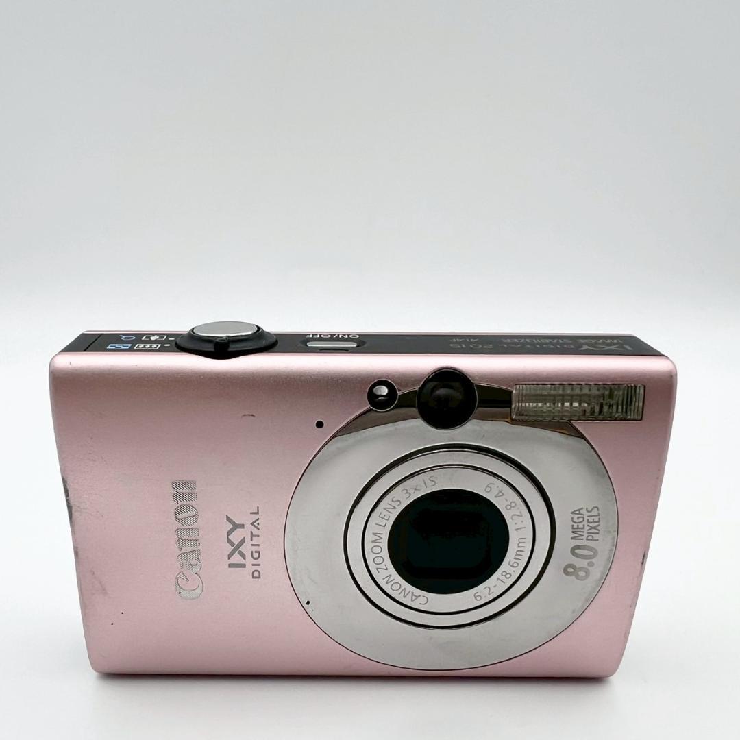 【完動品】Canon IXY 20 IS コンデジ ピンク 動作確認済