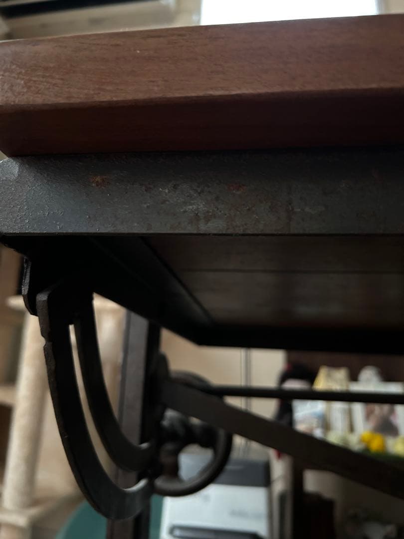 ヴィンテージ風作業机 手動クランク式 KLUB14