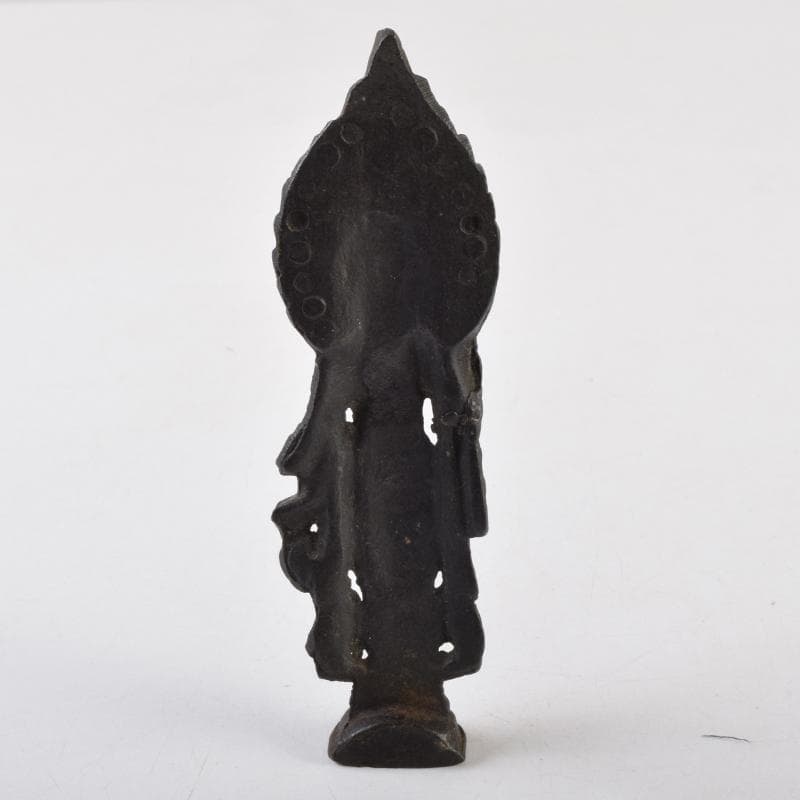 仏教美術　古銅　観音像　仏像　置物　C　9103