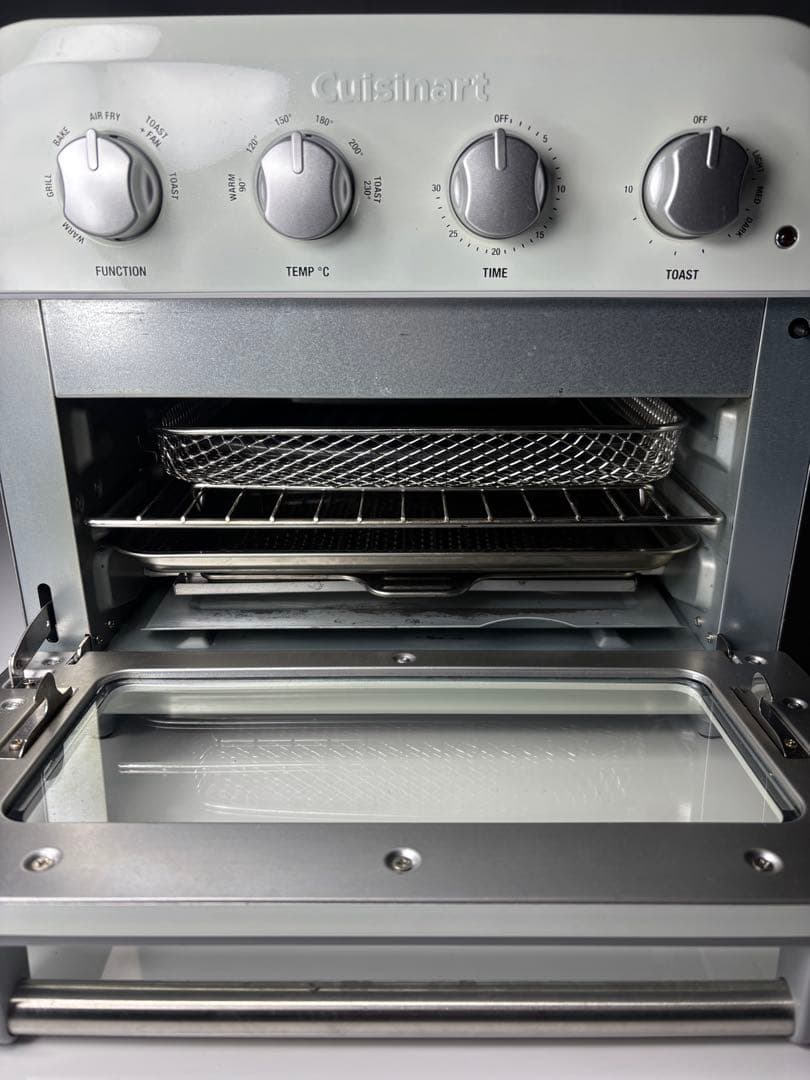 2023年製 cuisinart エアフライオーブントースター クイジナート 白