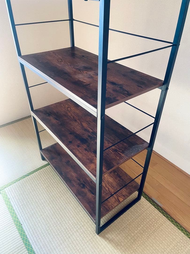 ニトリ シェルフ インダストリアル ブラウン/ブラック（送料込み）