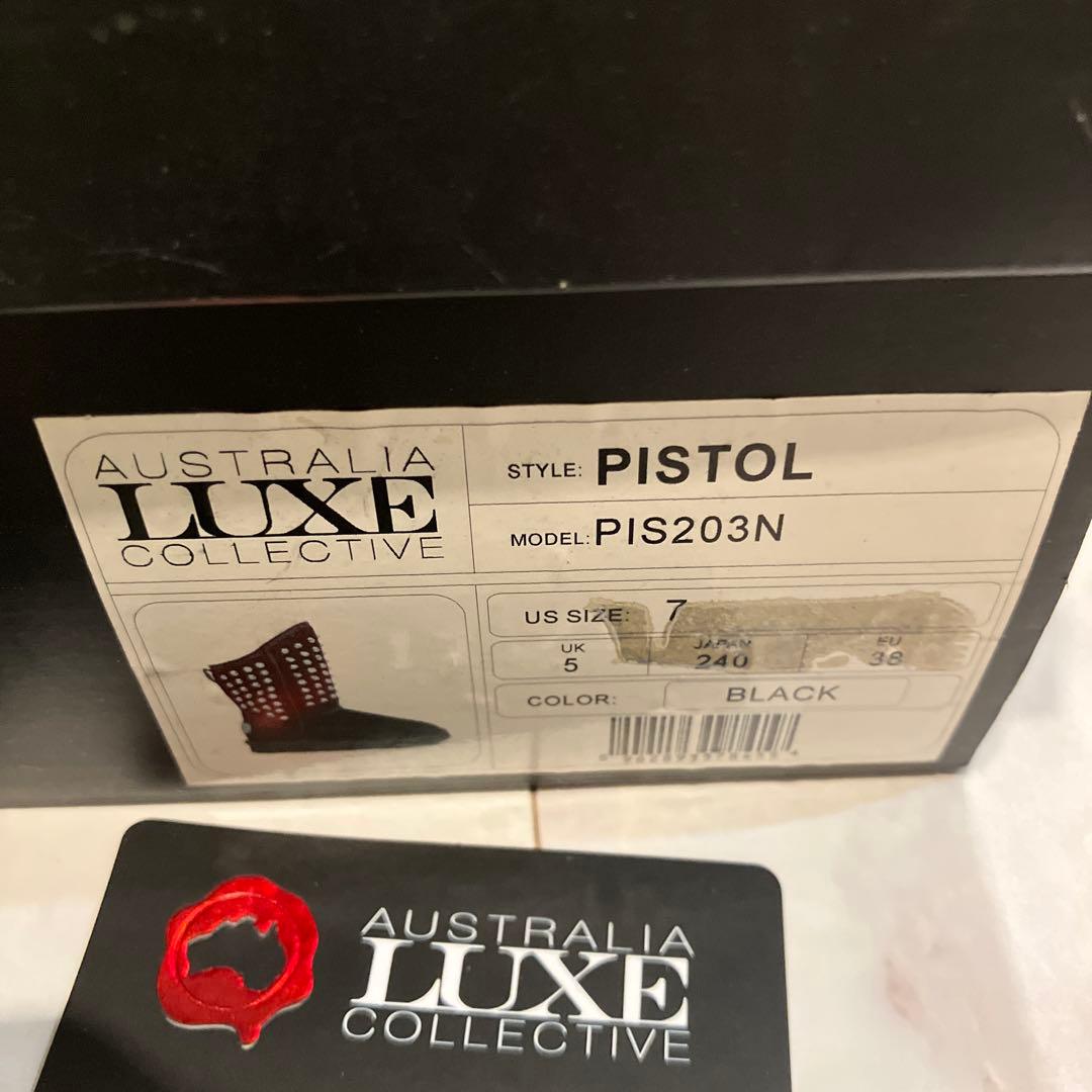 【新品箱付き】オーストラリア ラックスコレクティブ スタッズムートンブーツ24