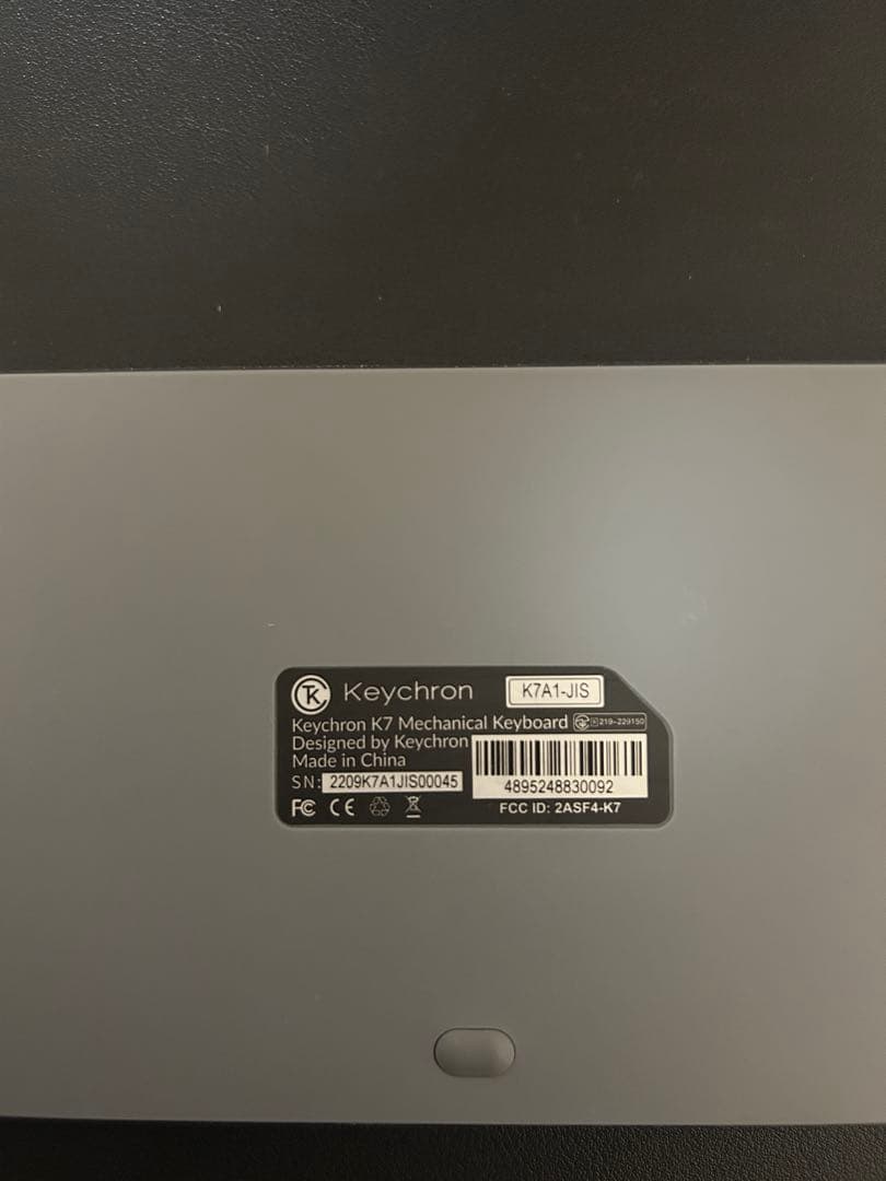 Keychron K7 メカニカルキーボード 日本語配列