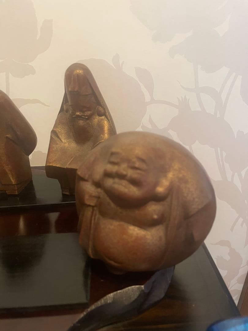 美品　高級　鉄製　七福神 鉄製置物 7体セット　高級七福神