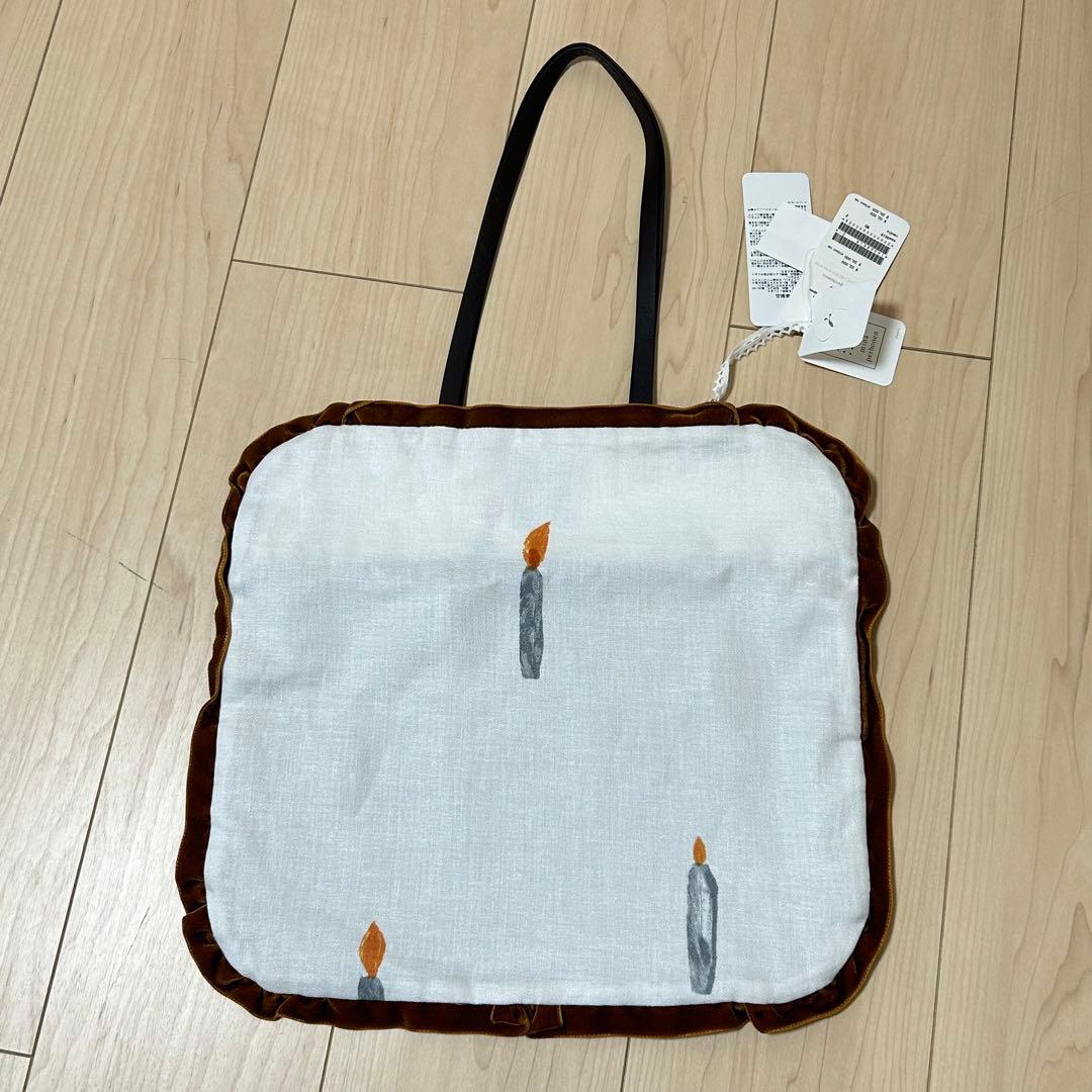 mina perhonen ミナペルホネン トートバッグ 白