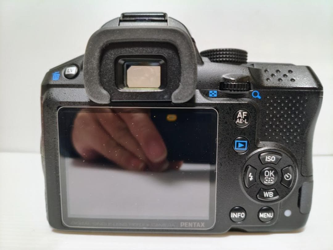 【黒死病修理済】【内臓電池交換済】PENTAX K-30 箱付（9,836枚）