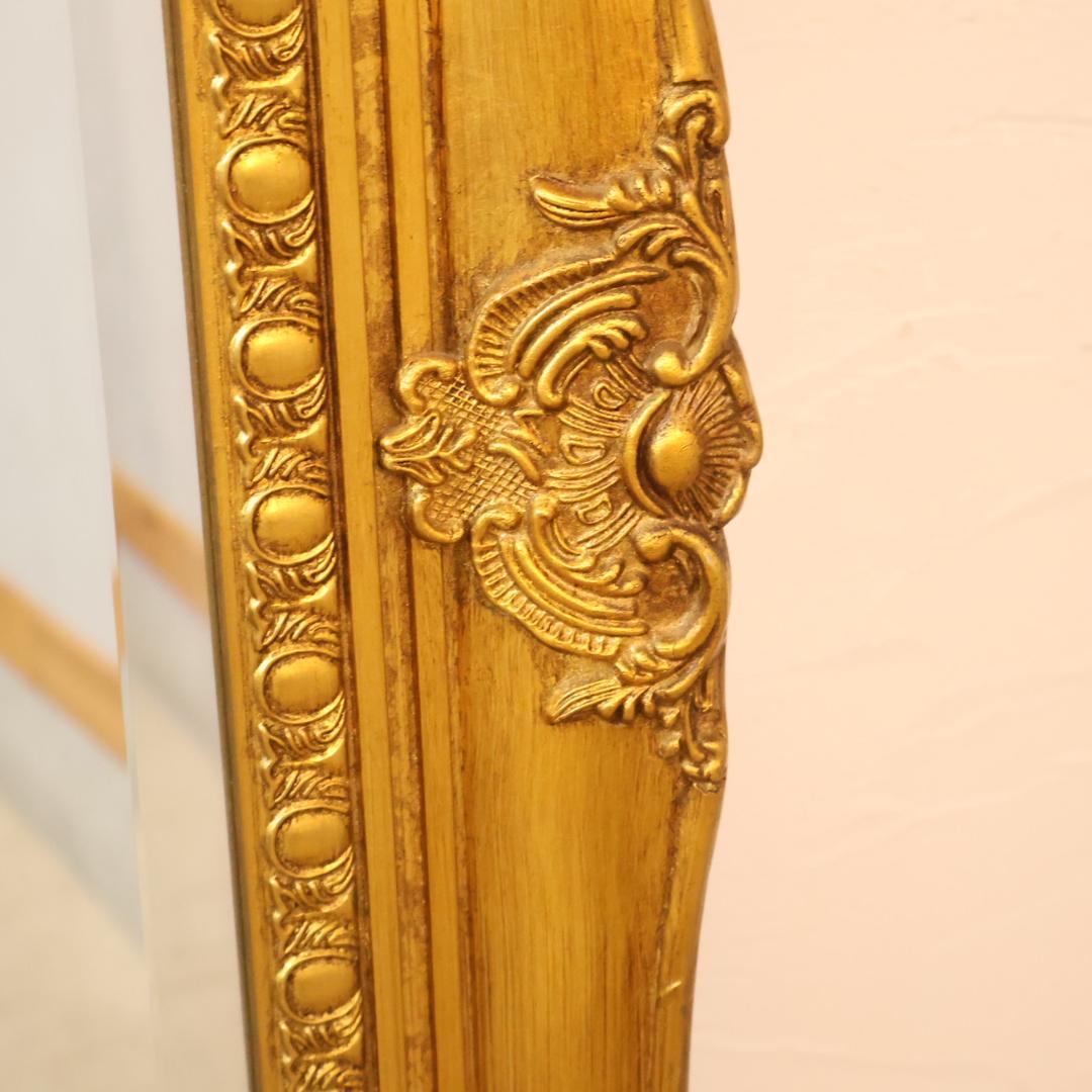 アンティーク調 ウォールミラー 全身鏡 ヴィンテージ エレガント クラシカル