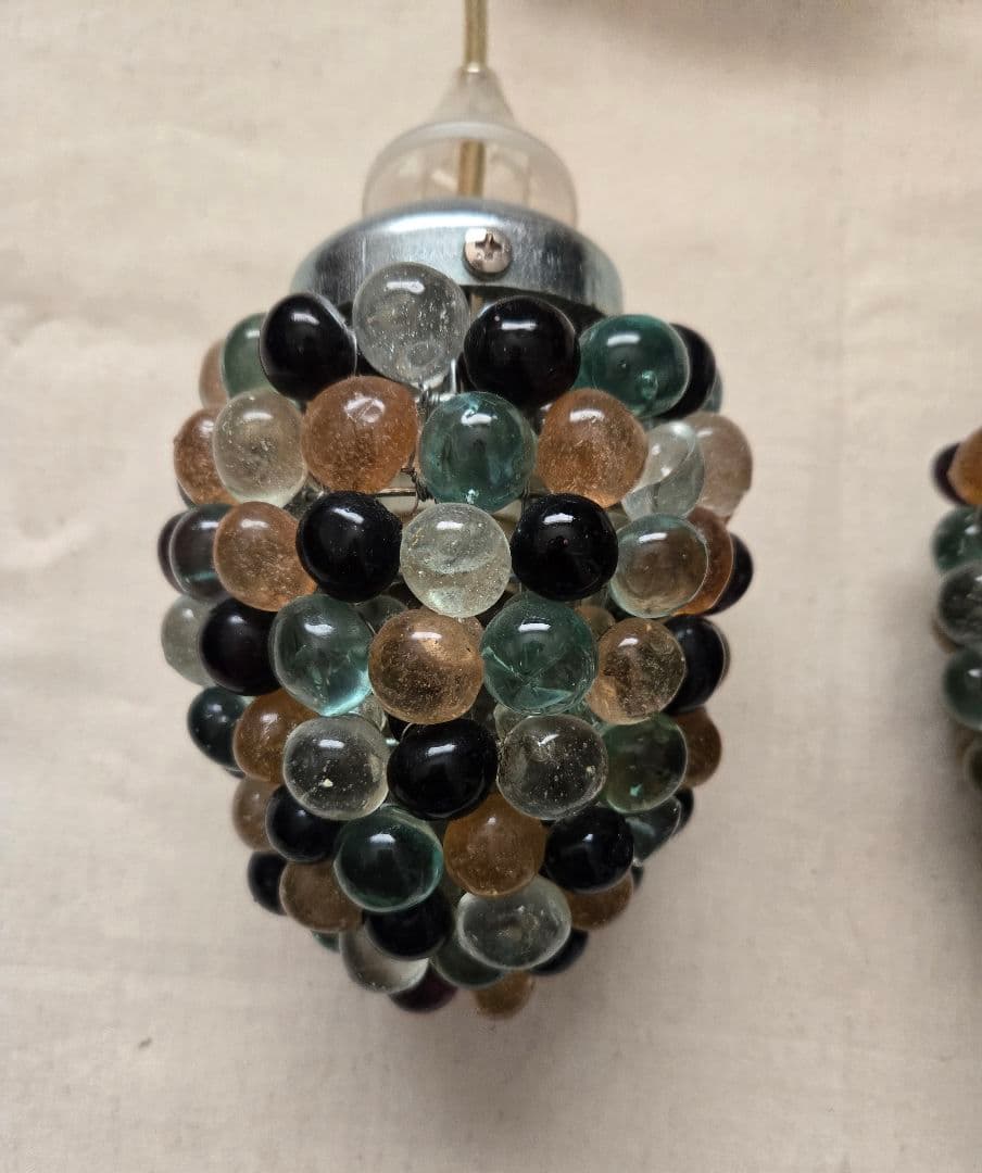 【希少】grape pendant lamp ×2点セット