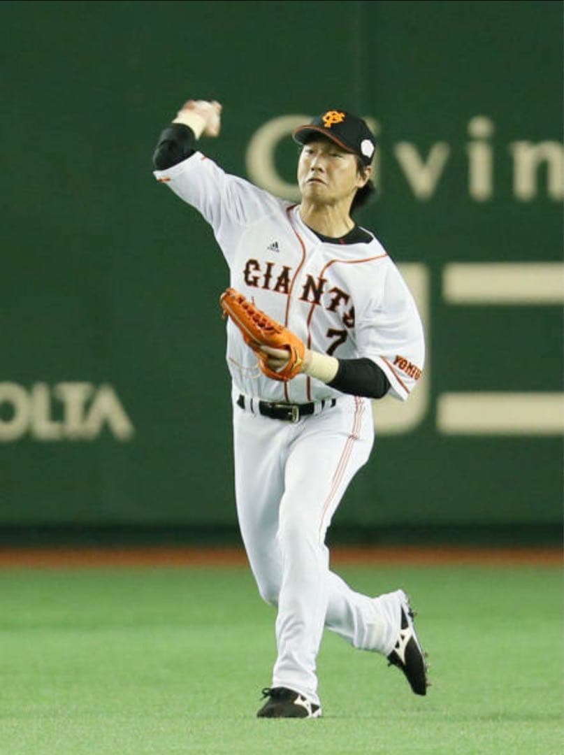 プロ支給品　実使用　長野久義　巨人　ミズノプロ 外野手　硬式用　ミズノ