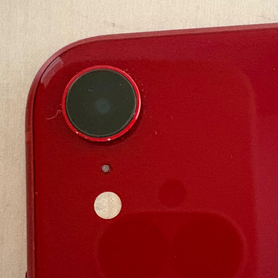 iPhoneXR【サイレントスイッチ破損】64GB レッド
