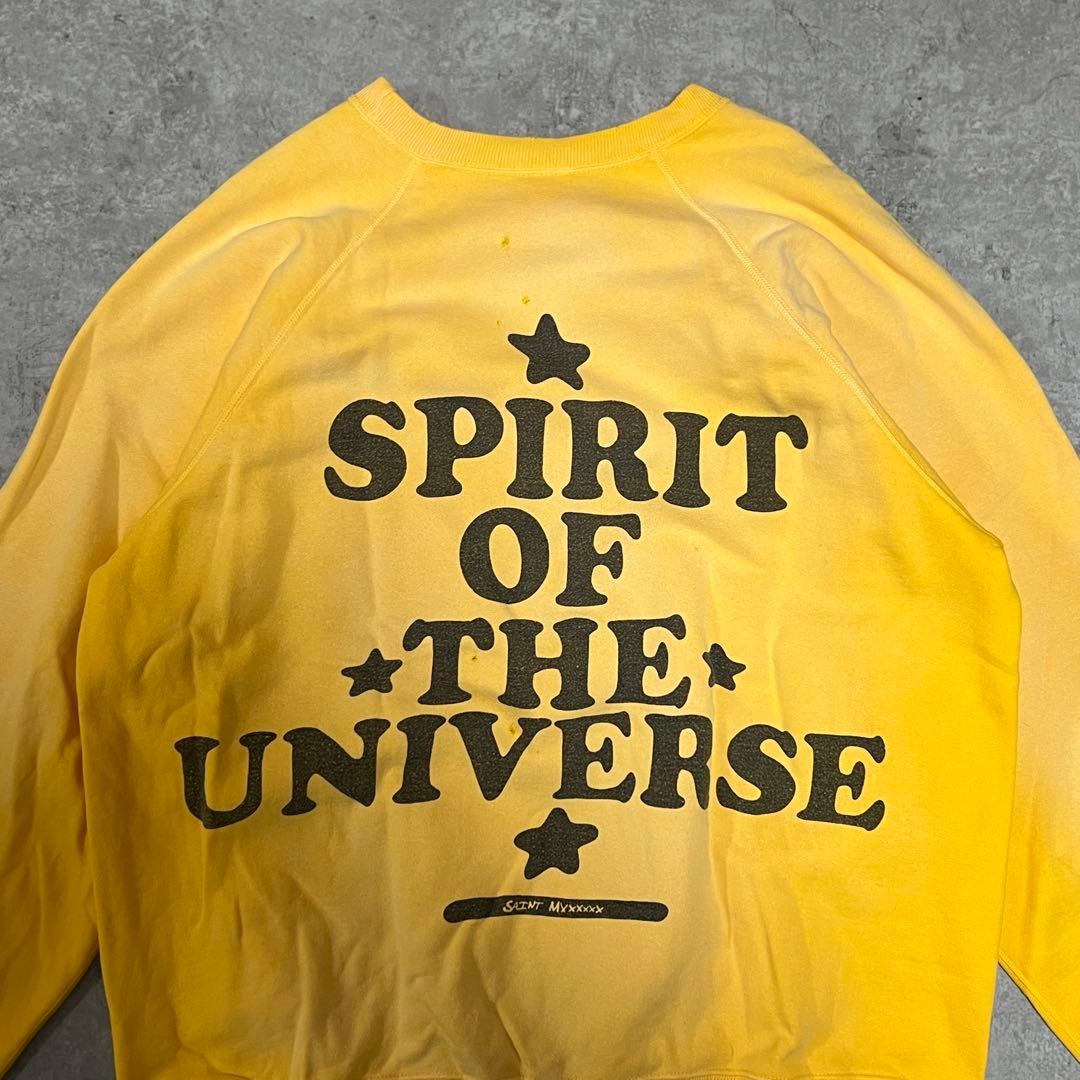 トップス SAINT MICHAEL CRW N SWT COW Yellow XL