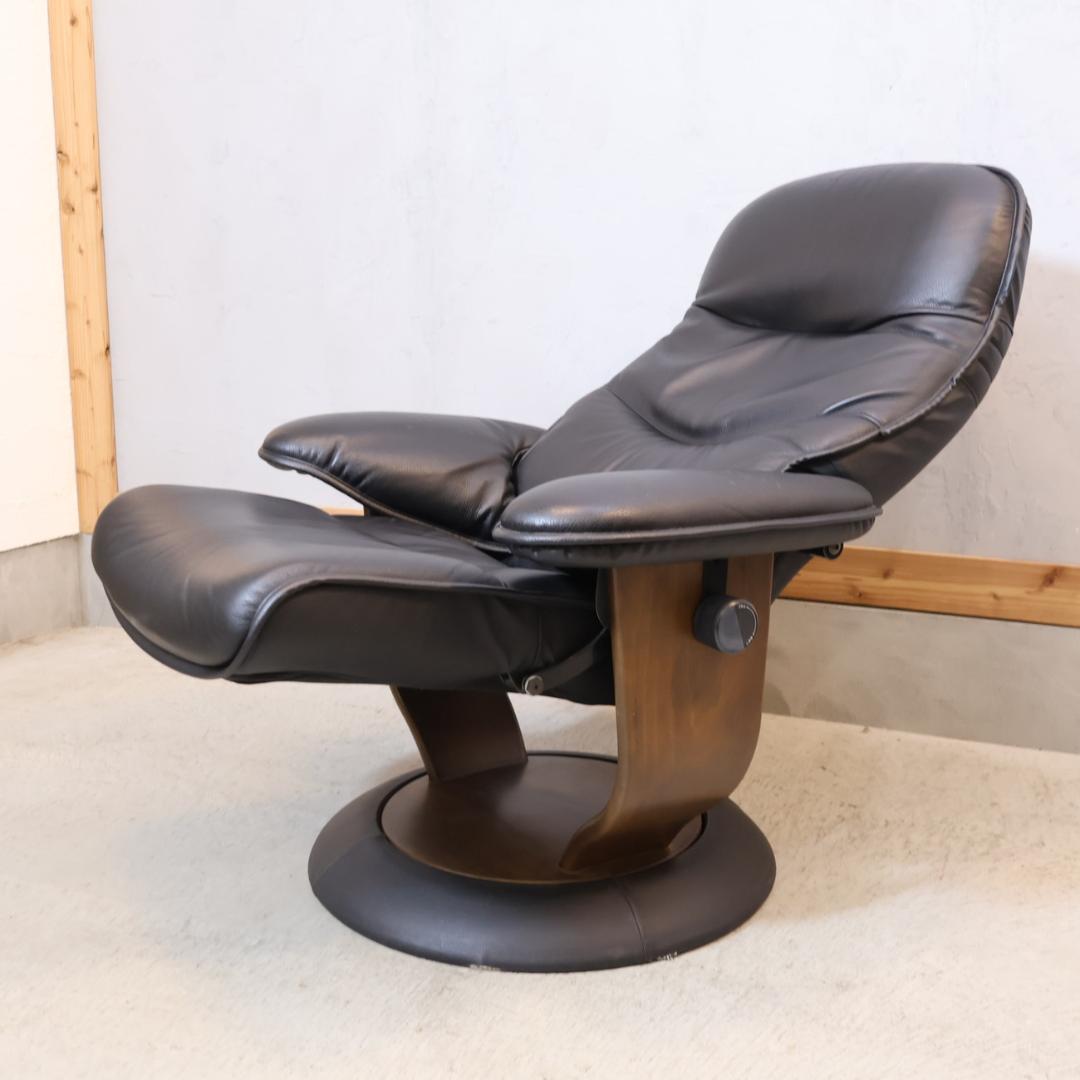 karimoku カリモク 本革 リクライニングチェア パーソナルソファ 1P