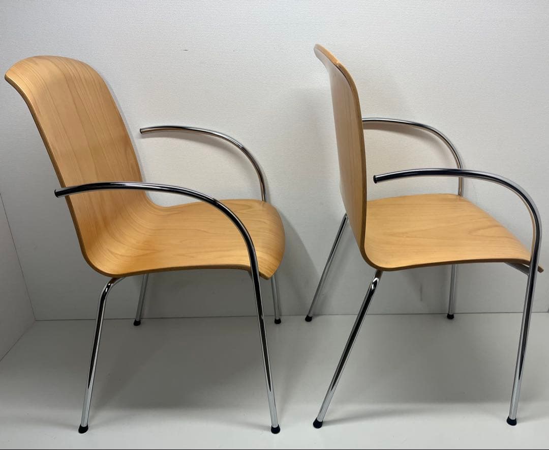 イオリ様　ホウトク HOUTOKU グレースチェア GRC2G-BB-M 2脚