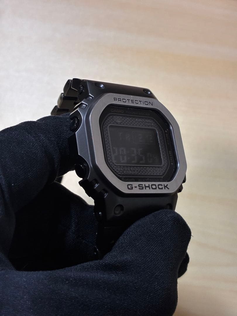 カシオ GMW-B5000MB　フルメタル　マットブラック　美品