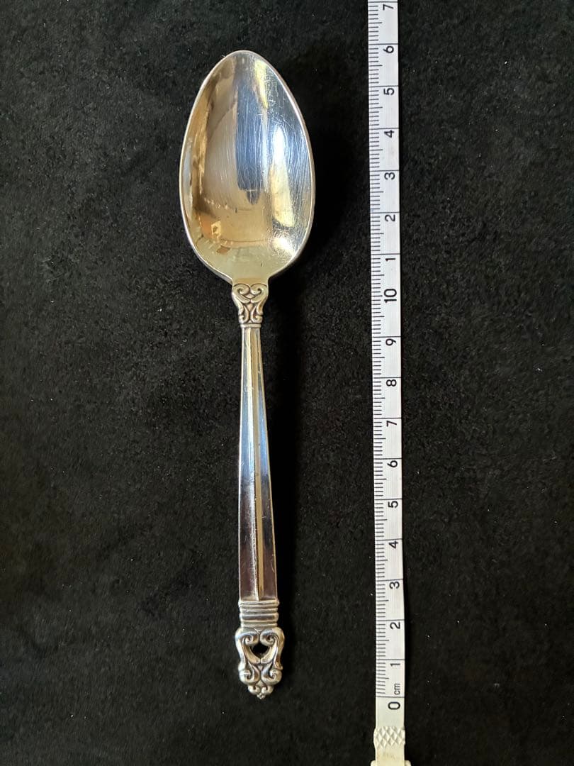 【ロイヤルデニッシュ】スターリングシルバー　カトラリー4本セット