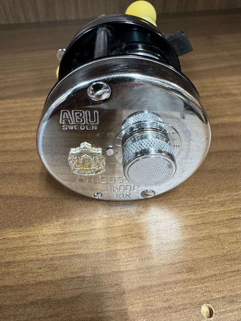 竹*一様 アブ1500C AIR クローム　アベイルスプール&マグブレーキ組み