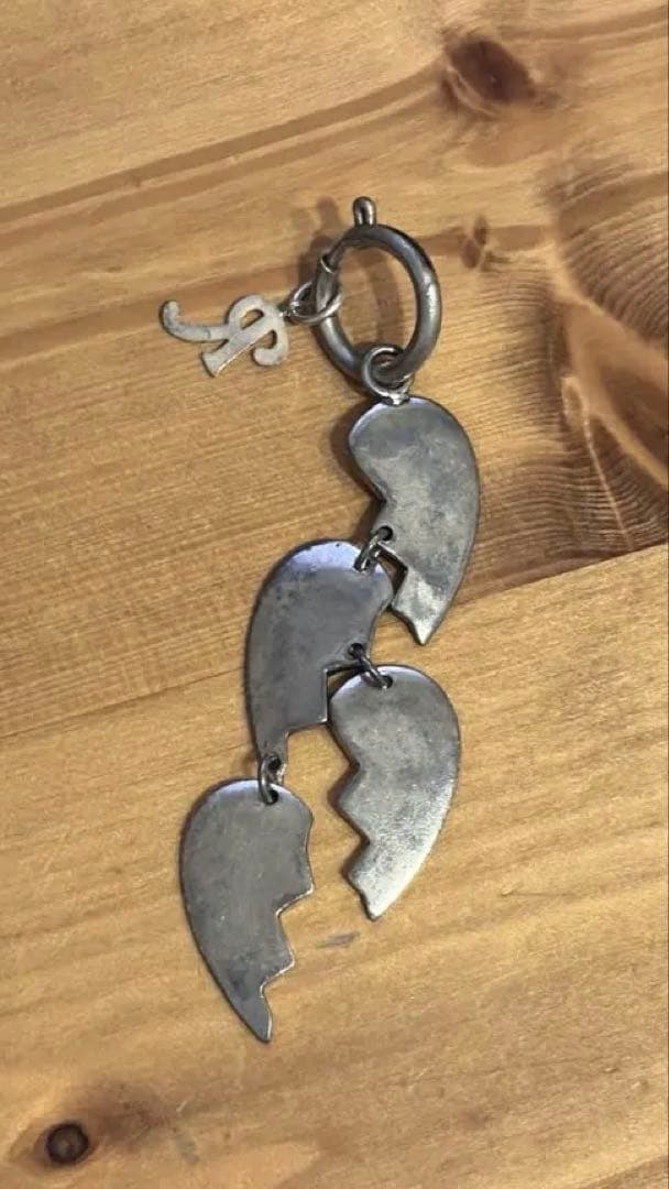 Raf Simons BLUE MONDAY シルバー チャーム