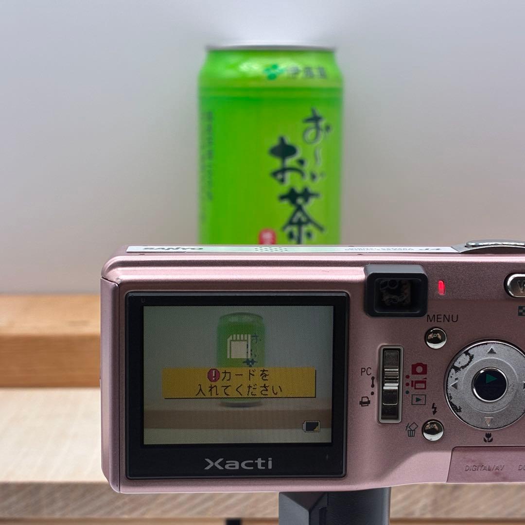 【動作確認済】SANYO Xacti DSC-J4 ピンク