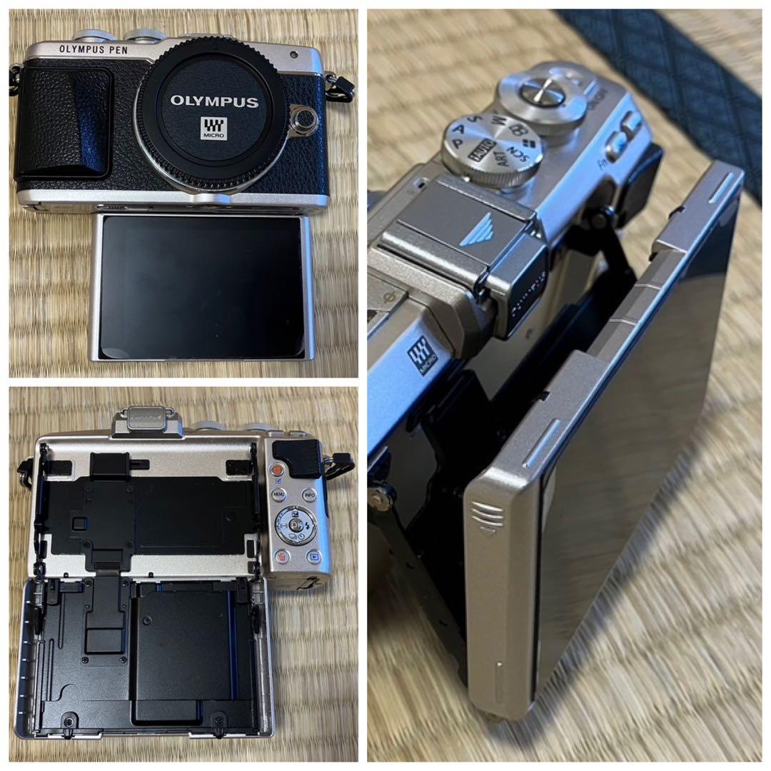 KRGMOLYMPUS PEN Lite E-PL7ボディシルバーレンズ無