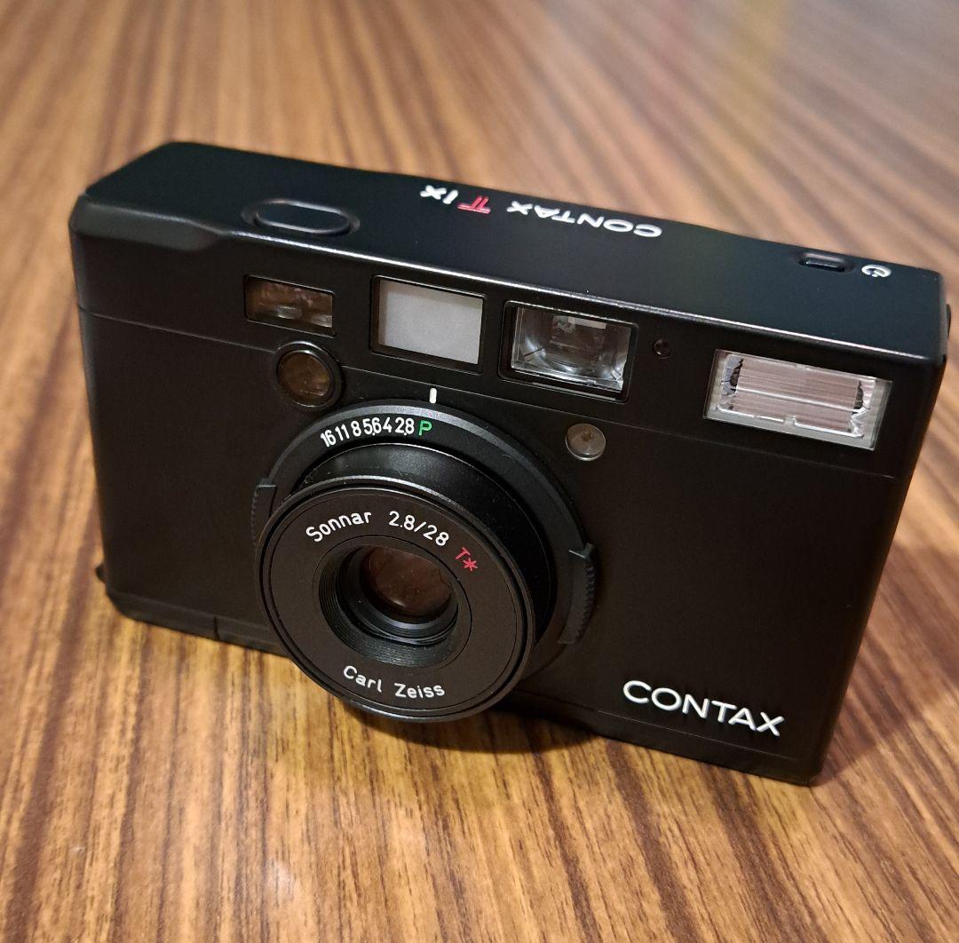 CONTAX Tix コンパクトフィルムカメラ ブラック