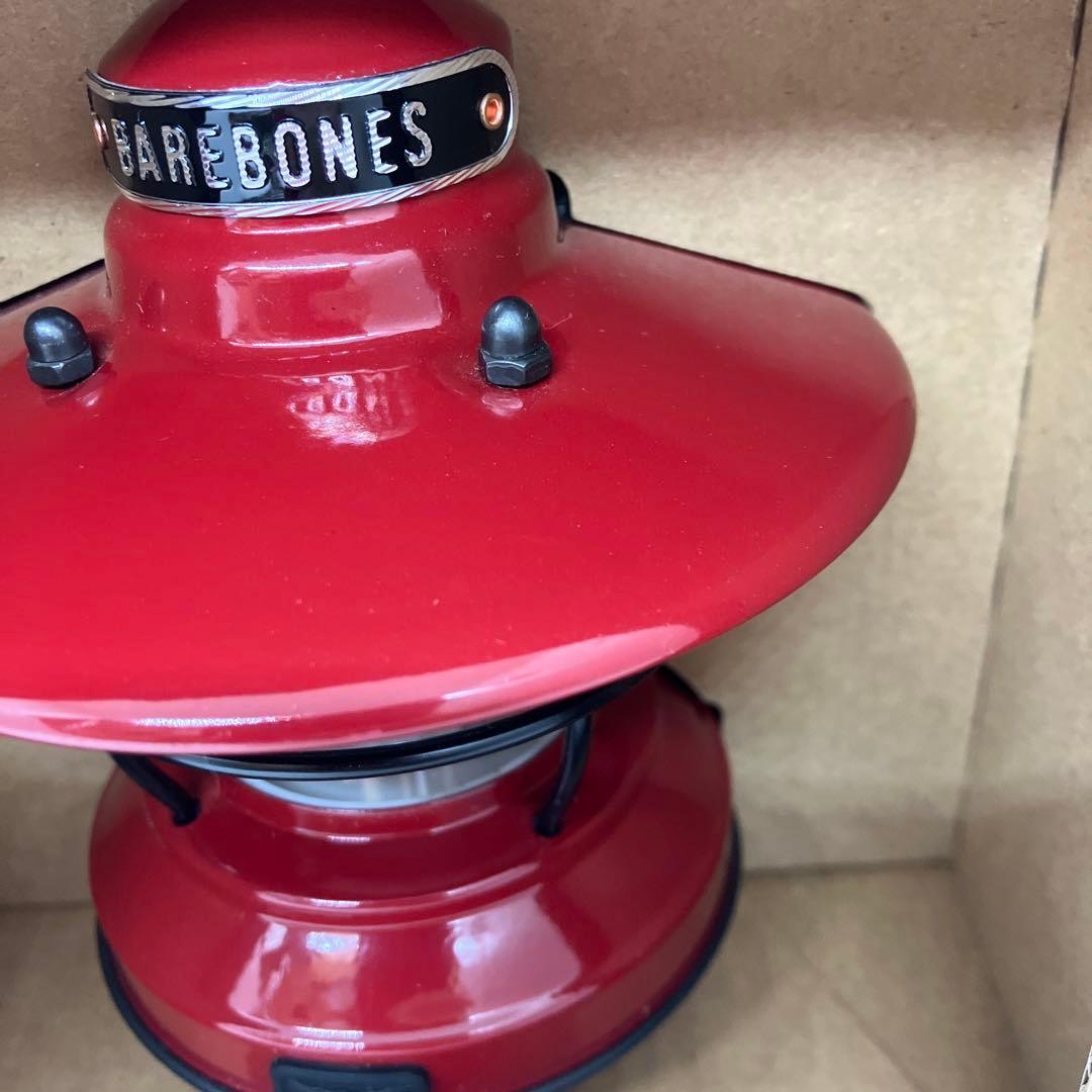 ベアボーンズ ミニ エジソンランタンLED レッド　2個セット