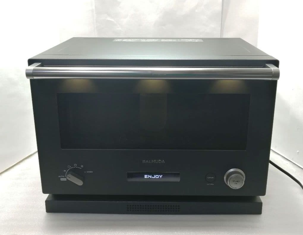 バルミューダデザイン　オーブンレンジ　ブラック　21年製　28