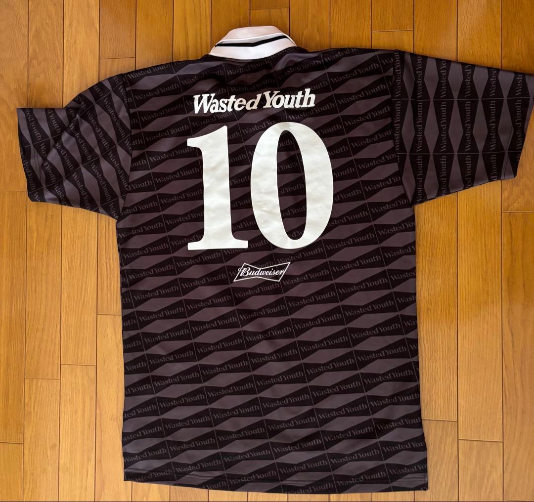 wasted youth budweiser サッカーゲームシャツ