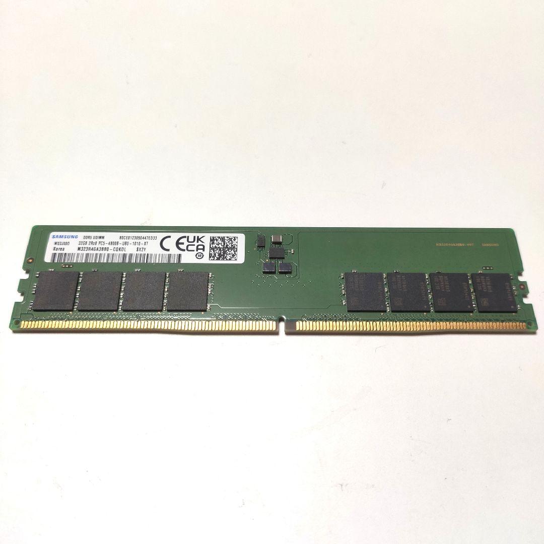 メモリー Samsung DDR5 4800 32GB PC5-38400