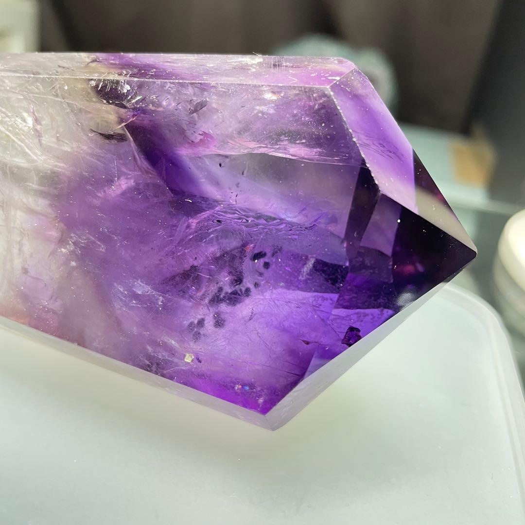 スーパーセール☆ロマネサイト入り☆大きめ☆アメジストポイント