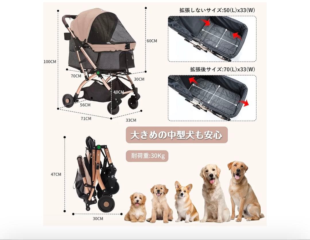 【Totoro ball】 ペットカート