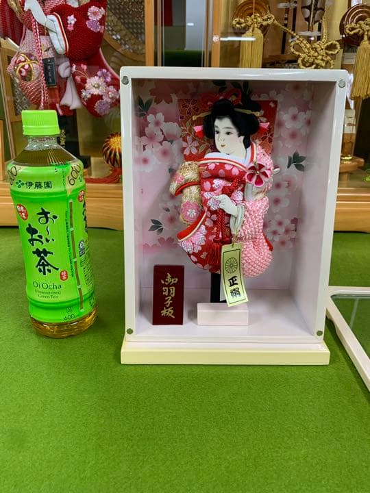 羽子板　コンパクトアクリルケース　極小