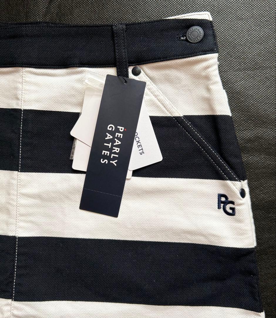 PEARLY GATES/パーリーゲイツ ボーダー ストレッチ スカート 0