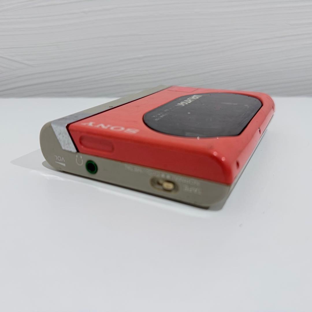 希少SONY WALKMAN WM-50 ソニー カセットウォークマン オレンジ
