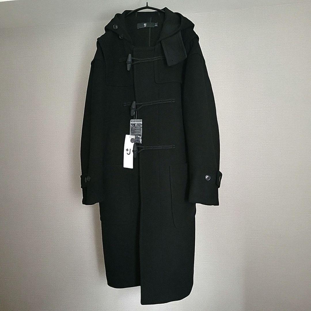 新品 UNIQLO ユニクロ +J ウール オーバーサイズ ダッフルコート S
