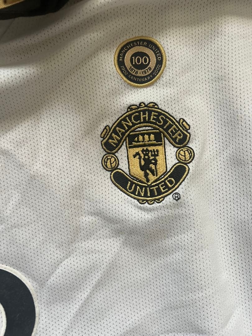 正規品 01/02 マンチェスターユナイテッド away/3rd スコールズ