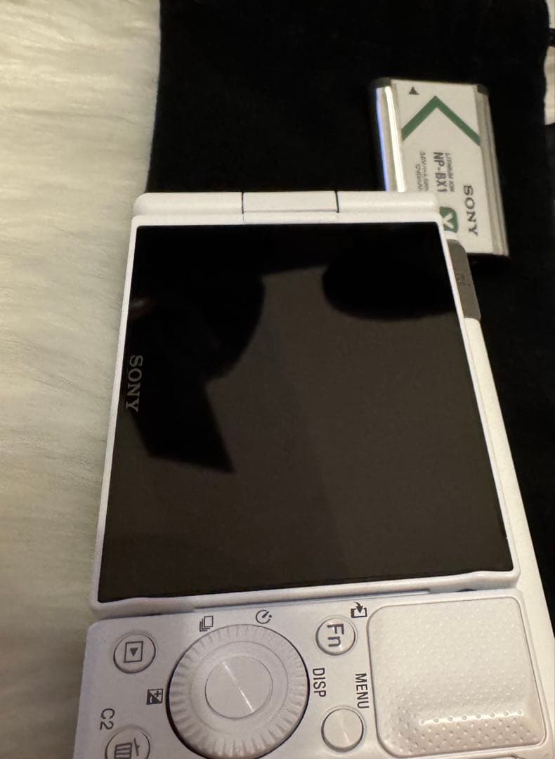 SONY ZV-1 ホワイト グリップ 保証書付き SONY VLOGCAM