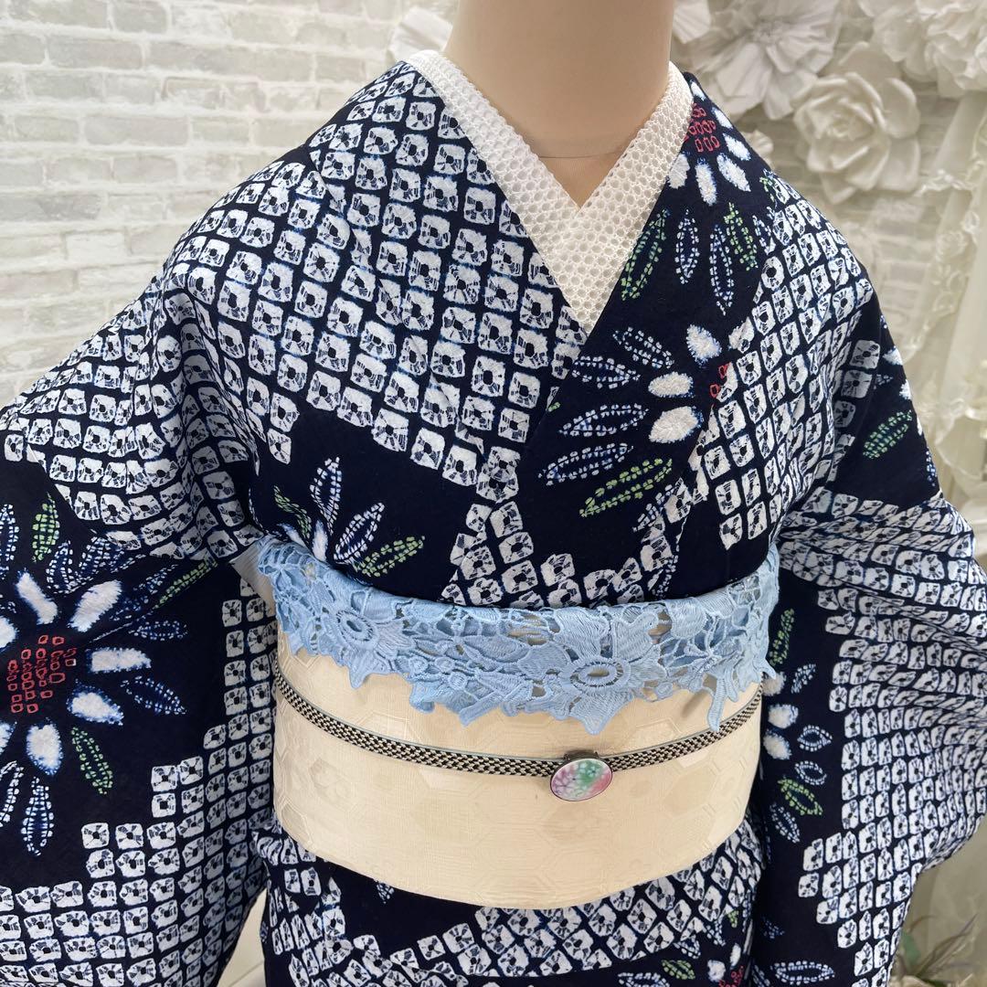 有松絞り浴衣★名古屋帯セット