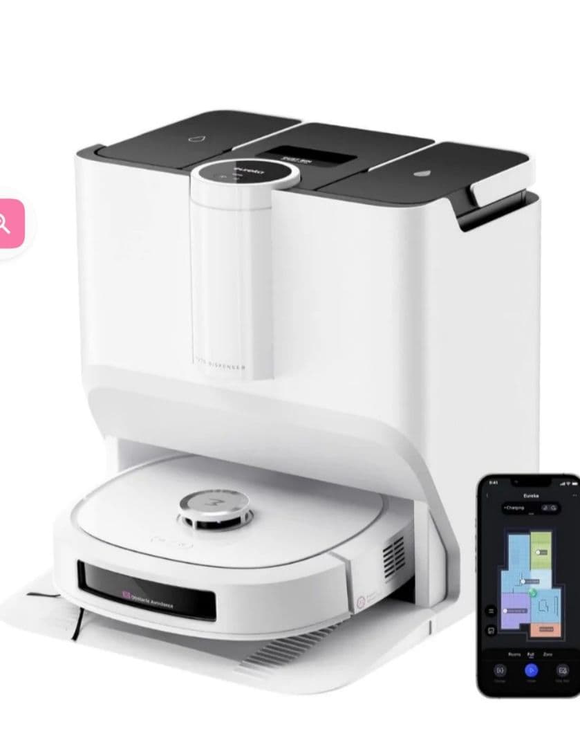 【新品】最新ローラーモップ式　ロボット掃除機　EUREKAJ20　フラッグシップ